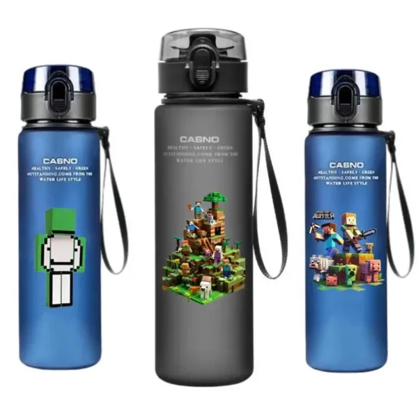 Cartoon My World Bottle Large Capacity 560Ml